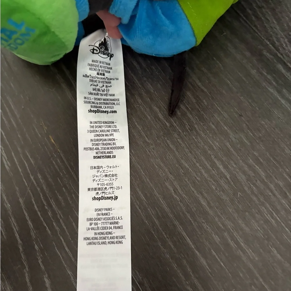 Disney Animal Kingdom Dinoland Mickey Mouse and Dinosaur Small Plush, NWT - Picture 5 of 7